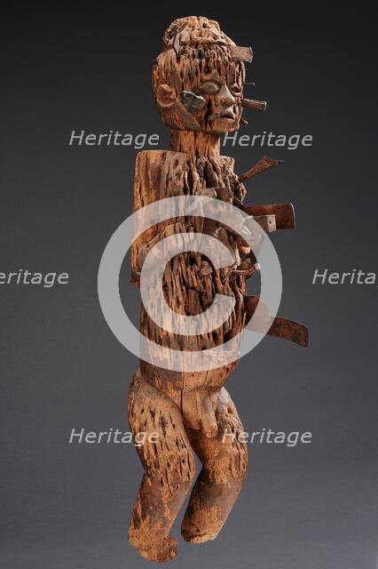 Male figure, mid-19th century - 20th century. Creator: Unknown.