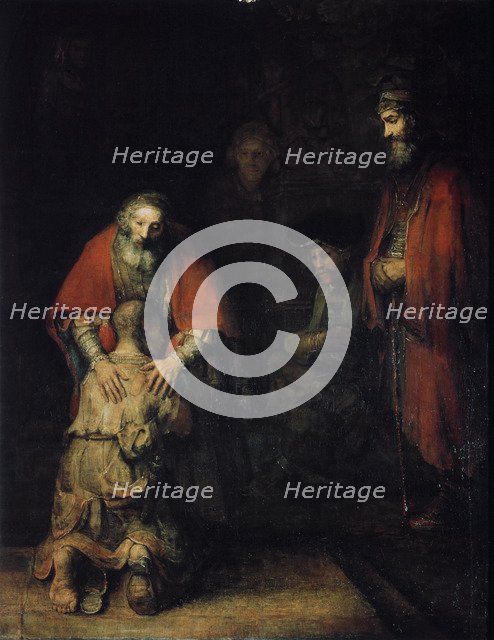 'The Return of the Prodigal Son', c1668. Artist: Rembrandt Harmensz van Rijn    