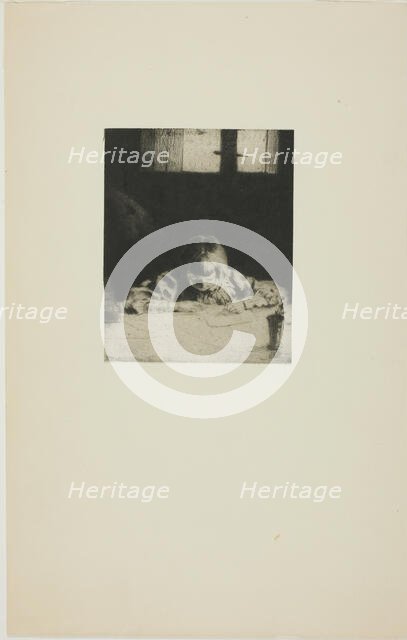 The Little Student, 1890. Creator: Julian Alden Weir.