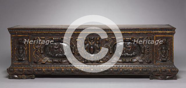 Cassone, mid-1500s. Creator: Unknown.