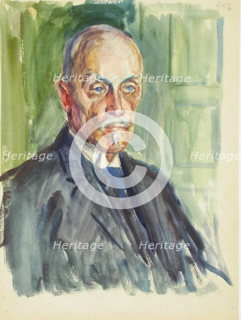 Sketch for a Portrait, c1910s. Creator: Verner Thome.