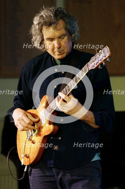 John Etheridge, Watermill Jazz Club, Dorking, Surrey, February 28, 2017. Artist: Brian O'Connor.