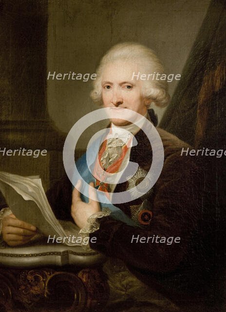 Portrait of Michal Wandalin Mniszech, end of 18th century. Creator: Marcello Bacciarelli.