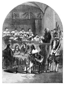The trial of Lord William Russell (1639-1683), English politician, c1902. Artist: Unknown