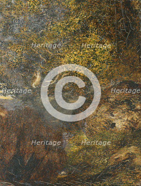 'The Penitent's Vision: The owl', 1848-1912. Artist: Henry Clarence Whaite