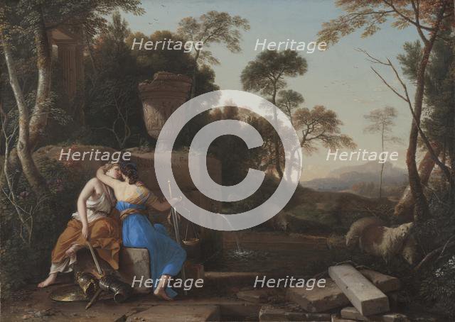 The Kiss of Peace and Justice, 1654. Creator: Laurent de La Hyre (French, 1606-1656).