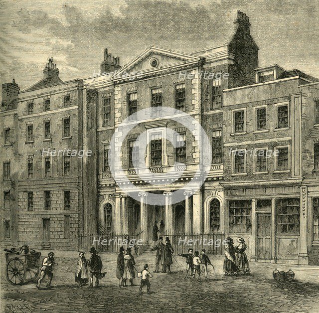 'The Old Coal Exchange', (c1872). Creator: Unknown.