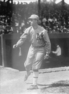 Baseball, Professional - Athletics; Players, 1913. Creator: Harris & Ewing.