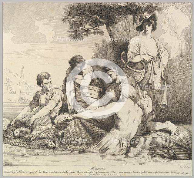 Fishermen, November 9, 1780. Creator: Robert Blyth.