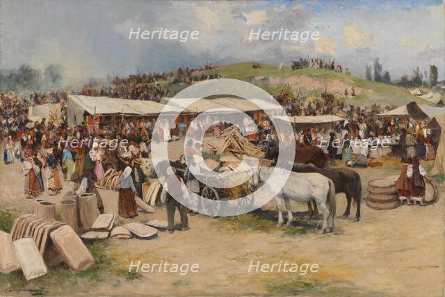 Fair, late 19th-early 20th century. Creator: Sergey Ivanovich Svetoslavsky.