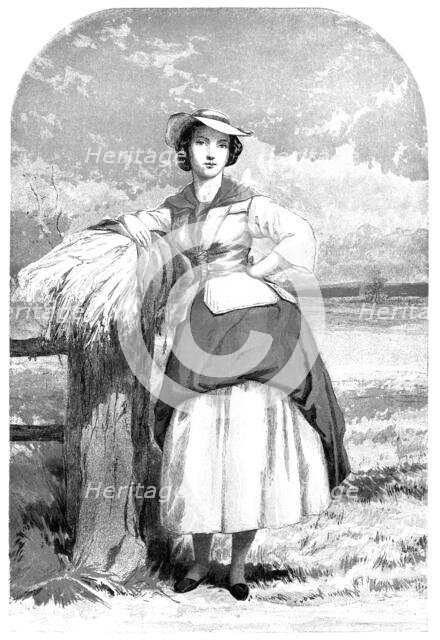Beauties of England and Wales - "A Reaper", Worcestershire - by J. Absolon - exhibited in the New Wa Creator: Unknown.
