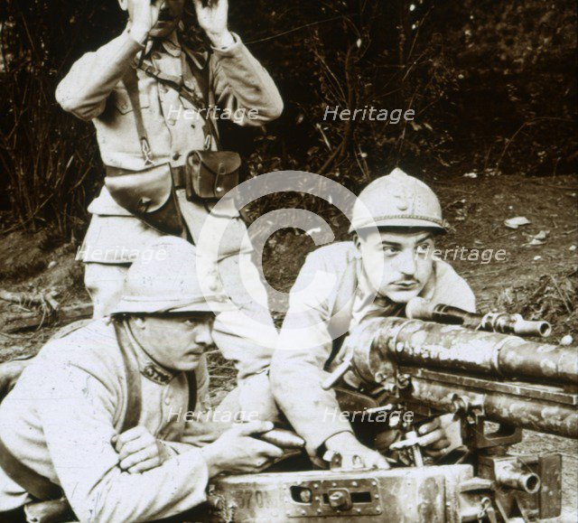 A 37mm gun, c1914-c1918. Artist: Unknown.