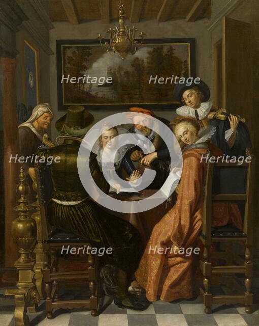 Party Making Music, 1660. Creator: Willem Pietersz. Buytewech.