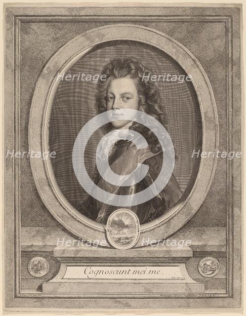 James III, Prince of Wales. Creator: Gerard Edelinck.