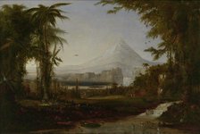 The Garden of Eden, 1852. Creator: Robert Seldon Duncanson.