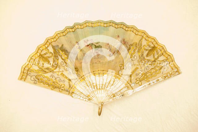 Fan, France, c.1880. Creator: Unknown.