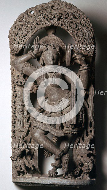 Female temple dancer from Deccan, 12th century. Artist: Unknown