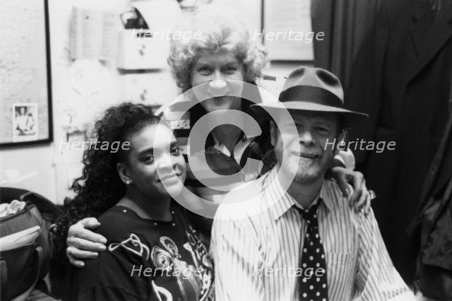 Long John Baldry, Angela Brown and Beryl Brydon, 100 Club, London, 1993. Creator: Brian Foskett.