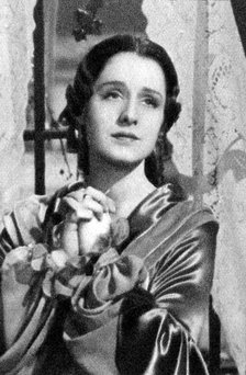 Norma Shearer, Canadian born American actress, 1934-1935. Artist: Unknown