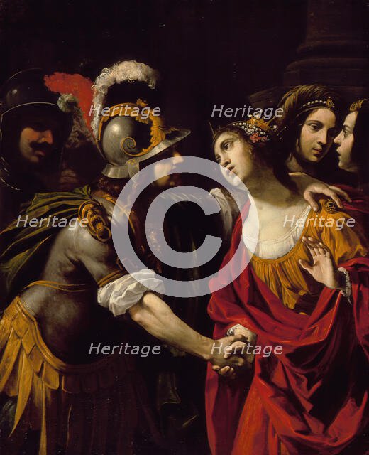 Dido and Aeneas, c1630. Creator: Rutilio di Lorenzo Manetti.
