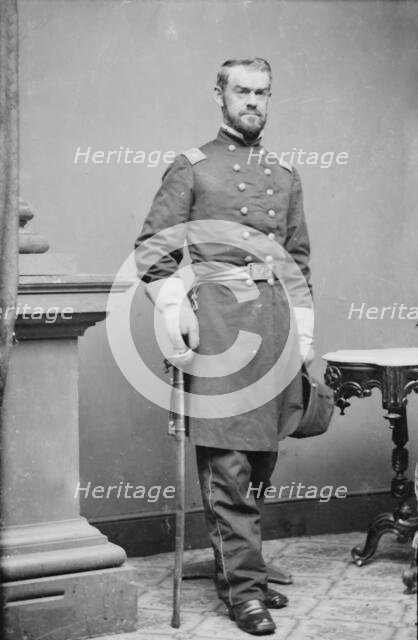 Colonel T.A. Cannuim, between 1855 and 1865. Creator: Unknown.