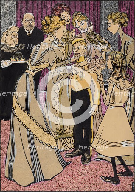 Hero worship. Creator: Heine, Thomas Theodor (1867-1948).