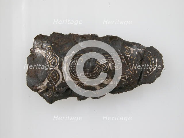 Belt Plate, Frankish, late 7th century. Creator: Unknown.