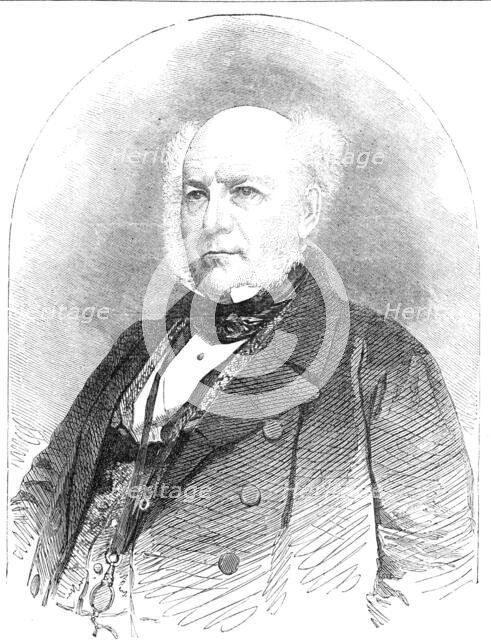 The Hon. Sir Allan Macnab, Prime Minister of Canada - (from a photograph), 1856.  Creator: Unknown.