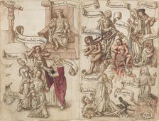 Obliterate the Trace of the Pot in the Ashes [fol. 32 verso / 33 recto], c. 1512/1515. Creator: Unknown.