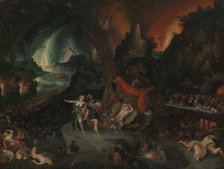 Aeneas and the Sibyl in the Underworld, 1630s. Creator: Jan Brueghel the younger.