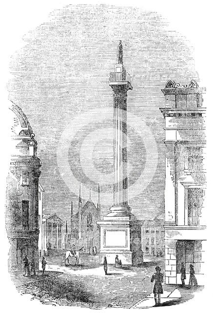 The Grey Column, Newcastle, 1845. Creator: Unknown.