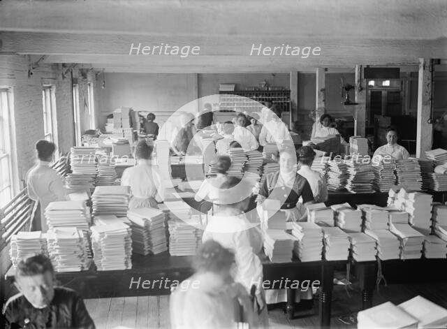 Government Printing office - Views, 1912. Creator: Harris & Ewing.