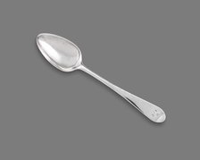 Spoon, 1793/1812. Creator: Hugh Wishart.