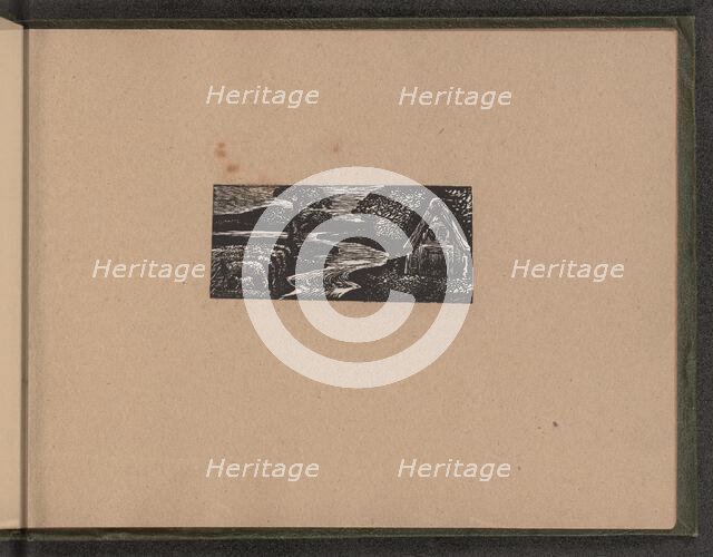 'Sabrina's silvery flood', 1821. Creator: William Blake.