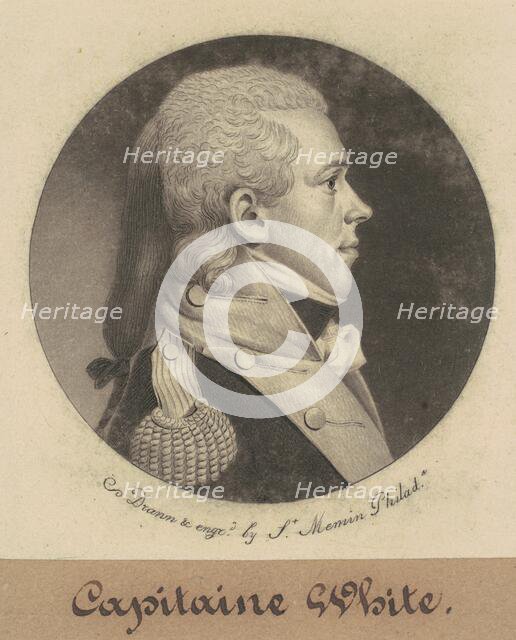 Samuel White, 1800. Creator: Charles Balthazar Julien Févret de Saint-Mémin.