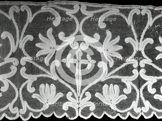 Flounce (From an Alb), Italy, 1725/75. Creator: Unknown.