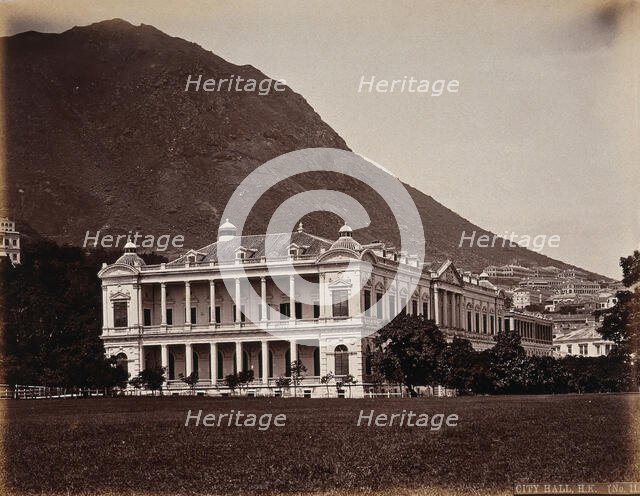 Hong Kong City Hall, c1873. Creator: William Pryor Floyd.