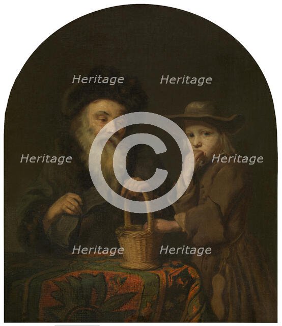 Two Ages, 1673. Creator: Godfried Schalcken.