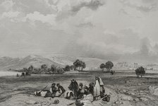 Canaan, 1840.  Creator: Émile Rouargue.