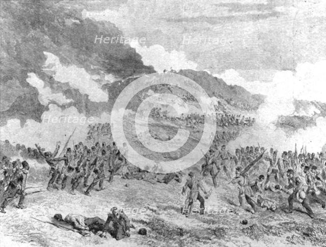 'The Crimean War, 1854-56: The Taking of Sebastopol: Storming the Redan, September 8, 1855', (1901). Creator: Unknown.