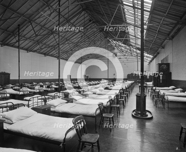 Pilkington Special Hospital, Borough Road, St Helens, Lancashire, September 1918. Artist: H Bedford Lemere.