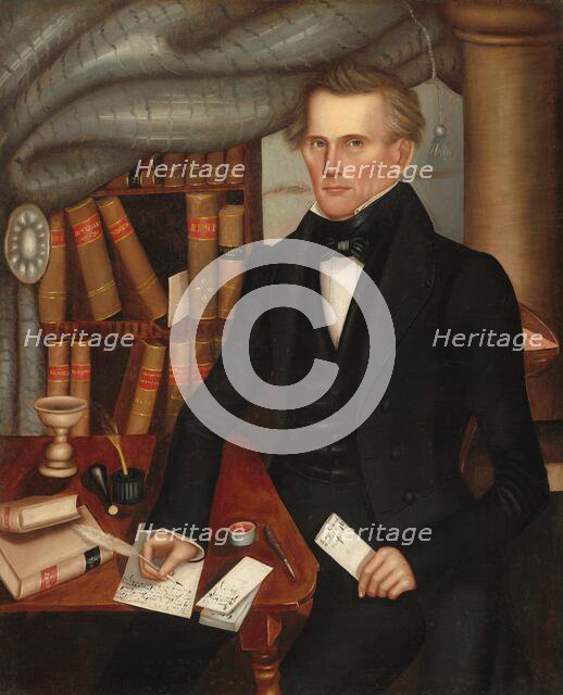 Vermont Lawyer, 1841. Creator: Horace Bundy.