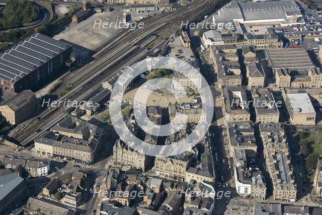 Huddersfield High Street Heritage Action Zone and Huddersfield Railway Station, Kirklees, 2020. Creator: Damian Grady.