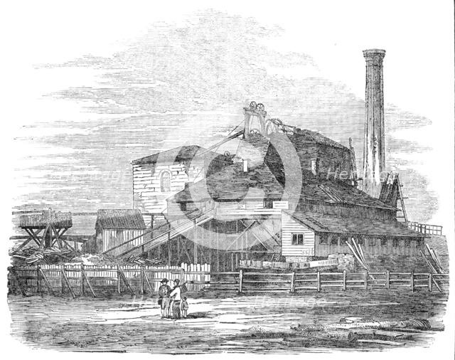 Mouth of the Harton Coal-Pit, South Shields, 1854. Creator: Unknown.
