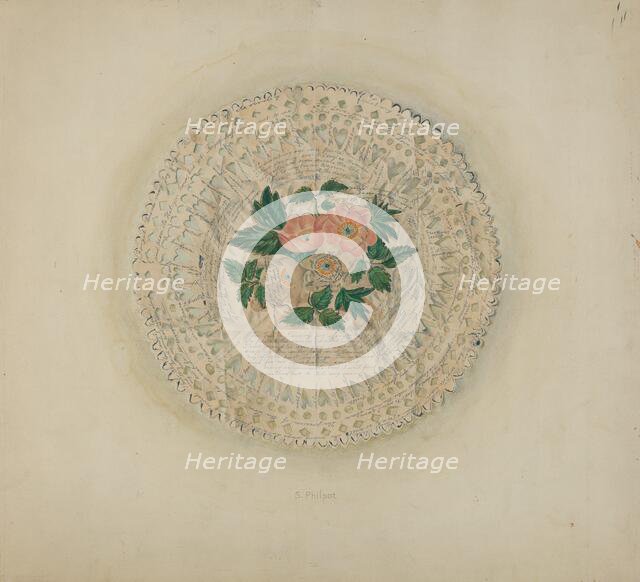 Valentine, c. 1940. Creator: Samuel Philpot.