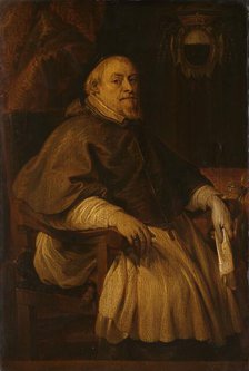 Portrait of François de Gand-Vilain (1647-1666), Bishop of Doornik, 1651-1655. Creator: Lucas Franchoys the Younger.