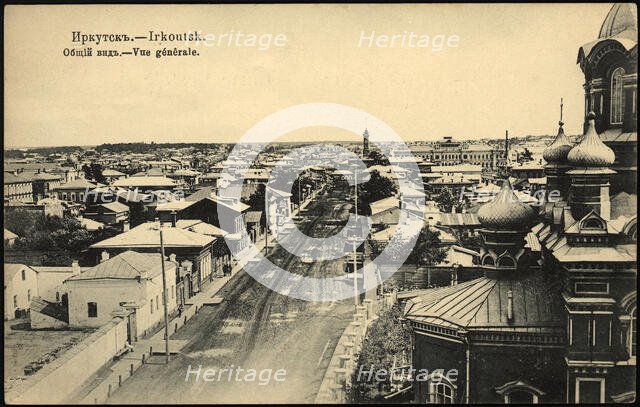 Irkutsk. General View, 1904-1914. Creator: Unknown.