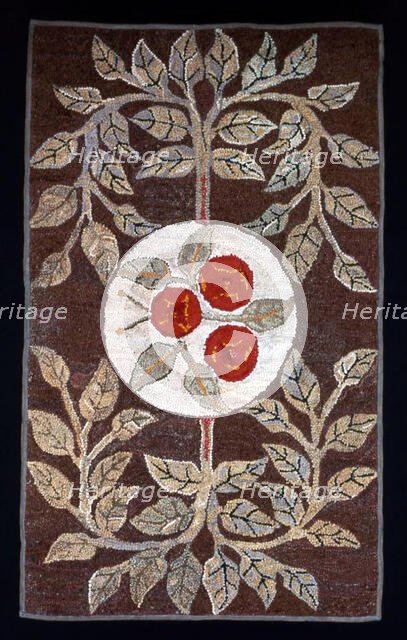 Rug, United States, 19th century. Creator: Unknown.