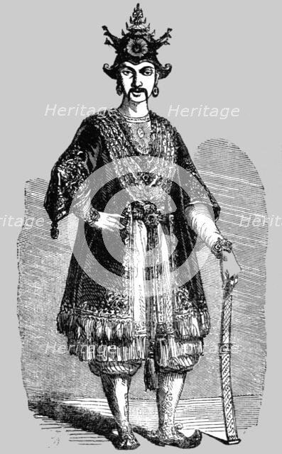 'Mendoh-Men, Emperor of Burmah; The Burman Empire', 1854. Creator: Unknown.