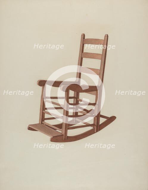 Rocker, c. 1941. Creator: Dorothy Johnson.